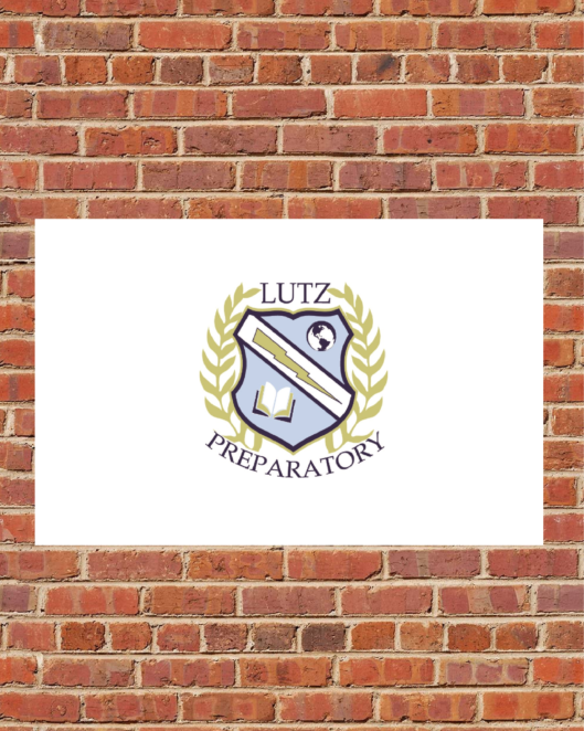 brick with crest