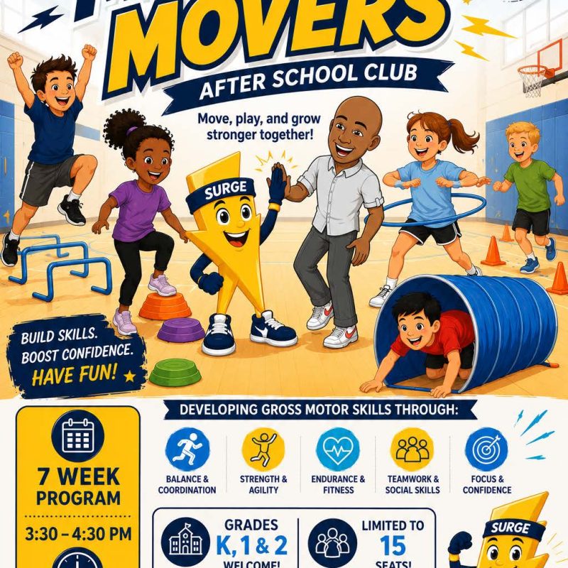 Enrichment - Mighty Movers w/ Mr. Allen (K-2nd)
